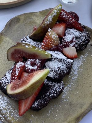 Budín de chocolate   at Gioia Cocina Botánica in Buenos Aires