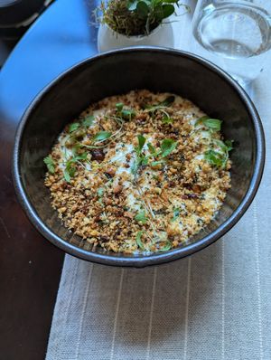 Potato and Leek at Gioia Cocina Botánica in Buenos Aires