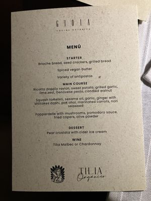   at Gioia Cocina Botánica in Buenos Aires