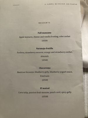   at Gioia Cocina Botánica in Buenos Aires