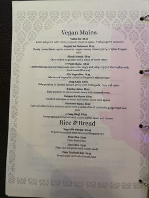 Choose your spice level  at Rangrez in West London