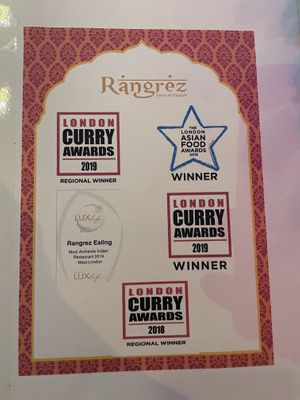 Can see why!  at Rangrez in West London