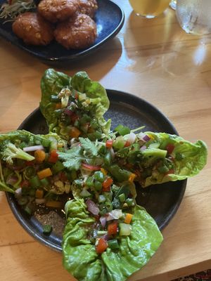 Salad parcels   at NUSARA Thai Fire Kitchen in Poole