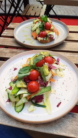 Tost z awokado at Mister Coffee in Bologna