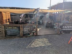 Front at Battus Kaffee in La Serena