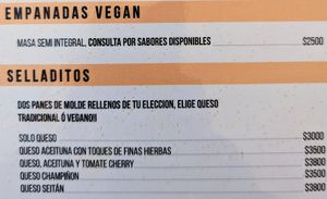 Menu as of December 2022. Page 3 of 8 at Battus Kaffee in La Serena