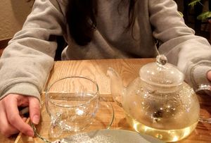 Herbal tea #Veganuary at The Clubhouse in Hakuba