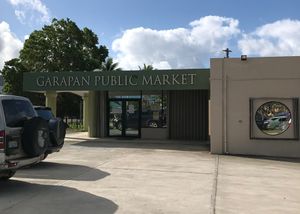Located right on beach road  at Garapan Public Market in Saipan