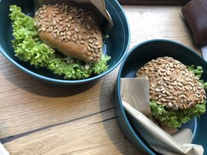 Eiersalat und Räuchertofu/Linse  at Hempies - Händelstraße in Cologne