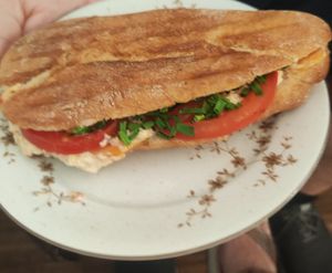 Flammkuchen Sandwich at Hempies - Händelstraße in Cologne