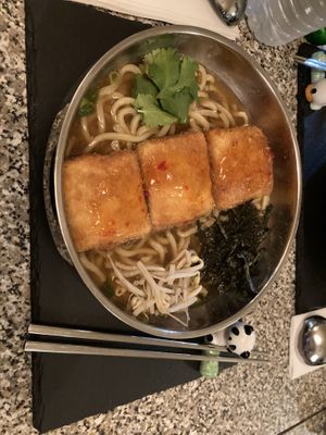 Vegan Tofu Ramen   at Ramen Bambu in Lisbon