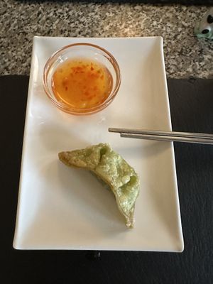 Gyoza 🥟 .  at Ramen Bambu in Lisbon