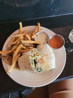 SOL burrito at Soluna Cafe in Jackson