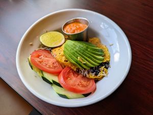 Indo bowl. at Soluna Cafe in Jackson