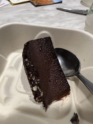 Chocolate cheesecake ❤️❤️  at Soluna Cafe in Jackson