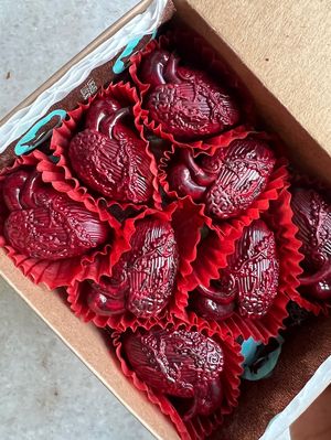 Intense Anatomical Hearts box 🫀❤️‍🔥  at Lagusta's Luscious in New Paltz