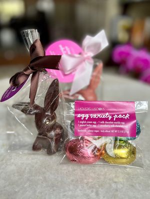 Lagusta’s Luscious seasonal treats - chocolate Easter eggs, chocolate bunnies   at Lagusta's Luscious in New Paltz
