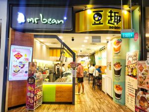 Shop front at Mr Bean - PLQ Mall in Central Singapore