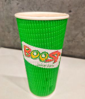 Original cup size at Boost Juice - Bugis Junction in Central Singapore
