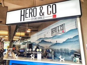 Stall front at Hero & Co in Central Singapore