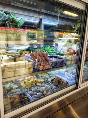 Variety of ingredients at Makan Vegan - 斋这里 in Central Singapore