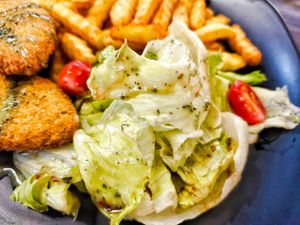 Salad was good at Makan Vegan - 斋这里 in Central Singapore