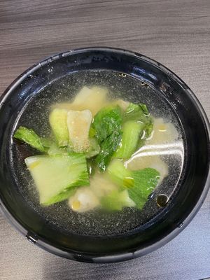 Wonton soup 🍲   at Makan Vegan - 斋这里 in Central Singapore