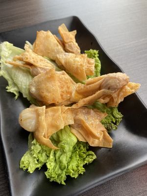 Fried wanton   at Makan Vegan - 斋这里 in Central Singapore