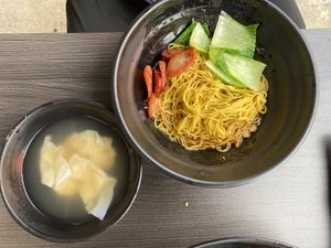 Wanton mee   at Makan Vegan - 斋这里 in Central Singapore
