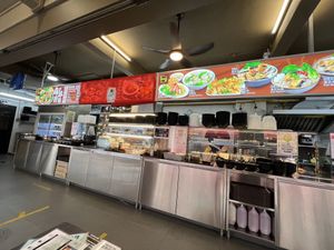 Stalls  at Makan Vegan - 斋这里 in Central Singapore