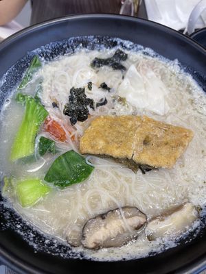 Vegan Fish Soup Vermicelli   at Makan Vegan - 斋这里 in Central Singapore