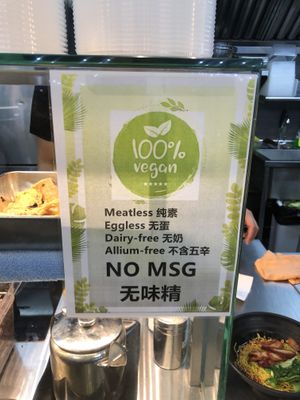 Local vegan food!  at Makan Vegan - 斋这里 in Central Singapore