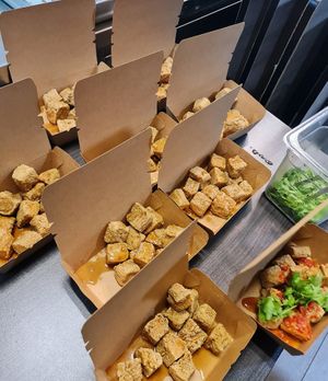 Sneak preview ~ 25/4/22 😍 at Makan Vegan - 斋这里 in Central Singapore