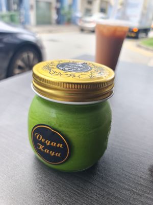 Vegan Kaya ~ 29/6/22 at Makan Vegan - 斋这里 in Central Singapore
