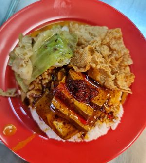 Vegan Curry Rice ~ 28/6/22 at Makan Vegan - 斋这里 in Central Singapore