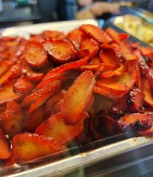 Mock char siew ~ 28/6/22 at Makan Vegan - 斋这里 in Central Singapore