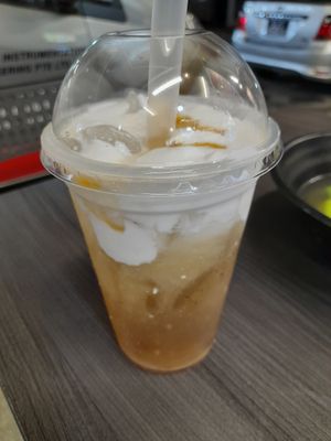 Cream winter melon at Makan Vegan - 斋这里 in Central Singapore