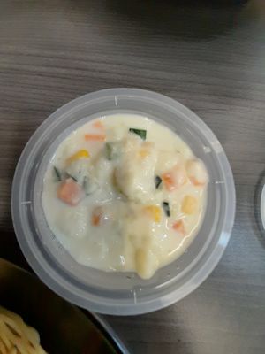 Potato salad at Makan Vegan - 斋这里 in Central Singapore