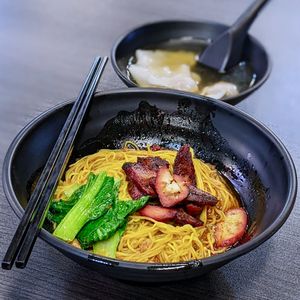 Wanton Noodles  at Makan Vegan - 斋这里 in Central Singapore