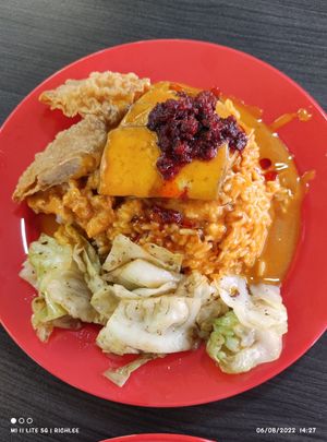 Curry Rice at Makan Vegan - 斋这里 in Central Singapore