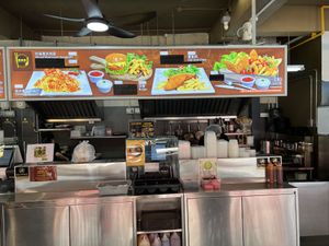 Western food stall. The small menu has way more options.  at Makan Vegan - 斋这里 in Central Singapore