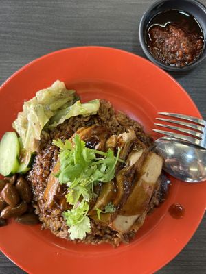 Very tasty, chilli was good too!  at Makan Vegan - 斋这里 in Central Singapore