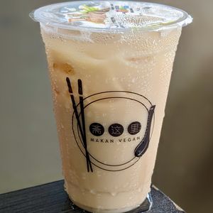 Hazelnut Milk Tea  at Makan Vegan - 斋这里 in Central Singapore