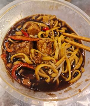 Lor Mee ~ 09/01/23 at Makan Vegan - 斋这里 in Central Singapore