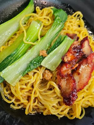 Wanton Noodle ~ 19/9/23 at Makan Vegan - 斋这里 in Central Singapore