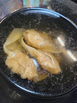 Soup wanton ~ 19/9/23 at Makan Vegan - 斋这里 in Central Singapore