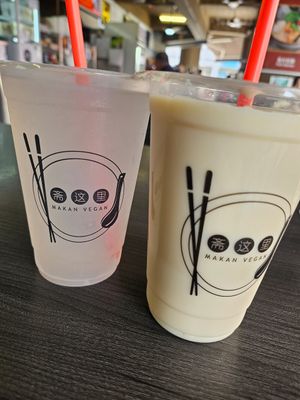 Barley and Soy Bean ~ 27/11/23 at Makan Vegan - 斋这里 in Central Singapore