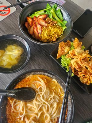 $20.30 lunch ~ 21/12/23 at Makan Vegan - 斋这里 in Central Singapore