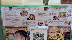 Fully vegan menu Jan 2024 at Makan Vegan - 斋这里 in Central Singapore