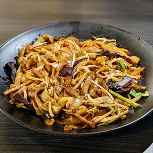 Vegan Fried Kway Teow  at Makan Vegan - 斋这里 in Central Singapore